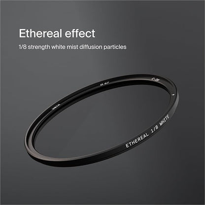 Urth 67mm Magnetic Ethereal White Mist ⅛ Diffusion Lens Filter (Plus) — Cinematic Effect, 20-Layer Nano-Coated Light Dispersing Particles