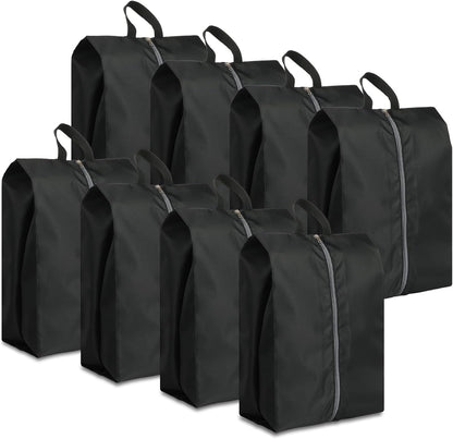 Shoe Bags for Travel, Set of 8 Pack Shoe Travel Bags for Packing, Large Waterproof Portable Travel Shoe Bag with Zipper Travel Essentials Women for and Men