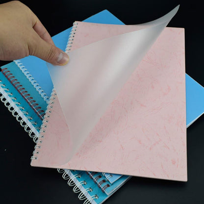 Rayson Frosted Binding Covers - 10 mil Polypropylene (PP) Matte Finish, 8.5" × 11", Durable Un-Punched Plastic Binding Covers, 50/Pack (PP2550MT)