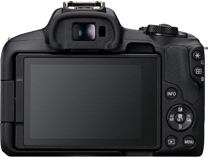 Canon EOS R50 Mirrorless Camera | 24.2MP APS-C, 4K 30p Video, Dual Pixel AF II, 15fps Burst, Vari-Angle Screen, Compact Beginner Vlogging Camera (5811C002) + Canon RF 35mm Lens + 64GB Card + More