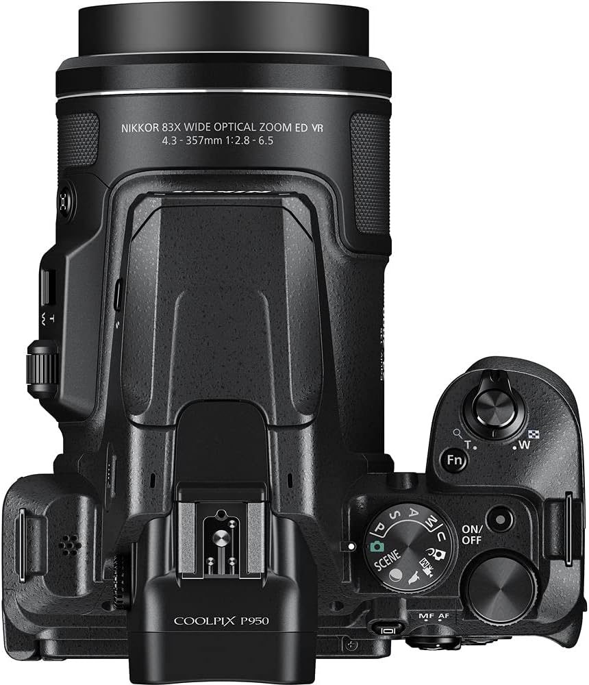 Nikon COOLPIX P950 Digital Camera - Bundle - (26532) + Color Multicoated 6pcs Filter Set + 2X EN-EL20 Battery + 2X SanDisk?Extreme PRO 64GB Card + Large Case + 12 Inch Flexible Tripod + More