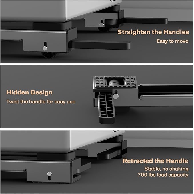 KVRG Appliance Rollers Heavy Duty, Newest Extendable Appliance Sliders