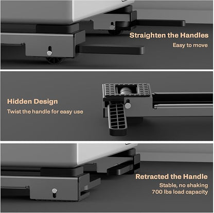 KVRG Appliance Rollers Heavy Duty, Newest Extendable Appliance Sliders