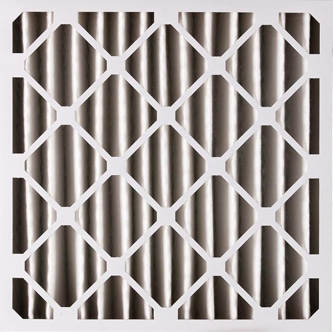 Nordic Pure 20x20x4 (Actual Size: 19 1/2 x 19 1/2 x 3 5/8) Pleated Air Filters MERV 15 Plus Carbon 6 Pack