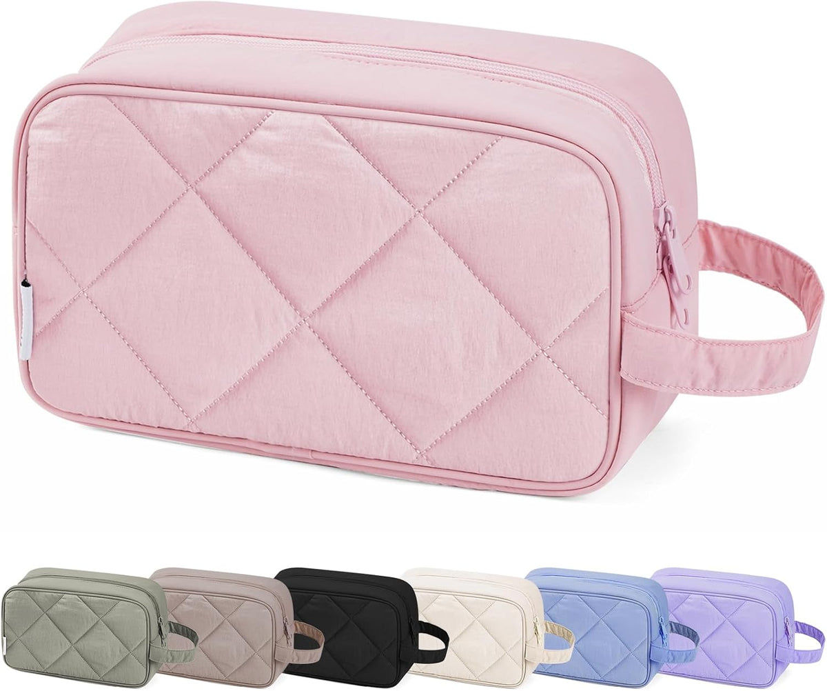 Narwey Travel Toiletry Bag for Women Traveling Dopp Kit Men Travel Bag for Toiletries Cosmetic Bag Makeup Bag Medicine Bag for Traveling