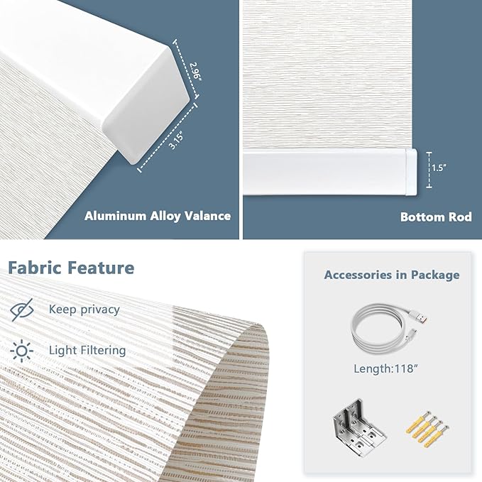 COOLWINDS Motorized Blinds