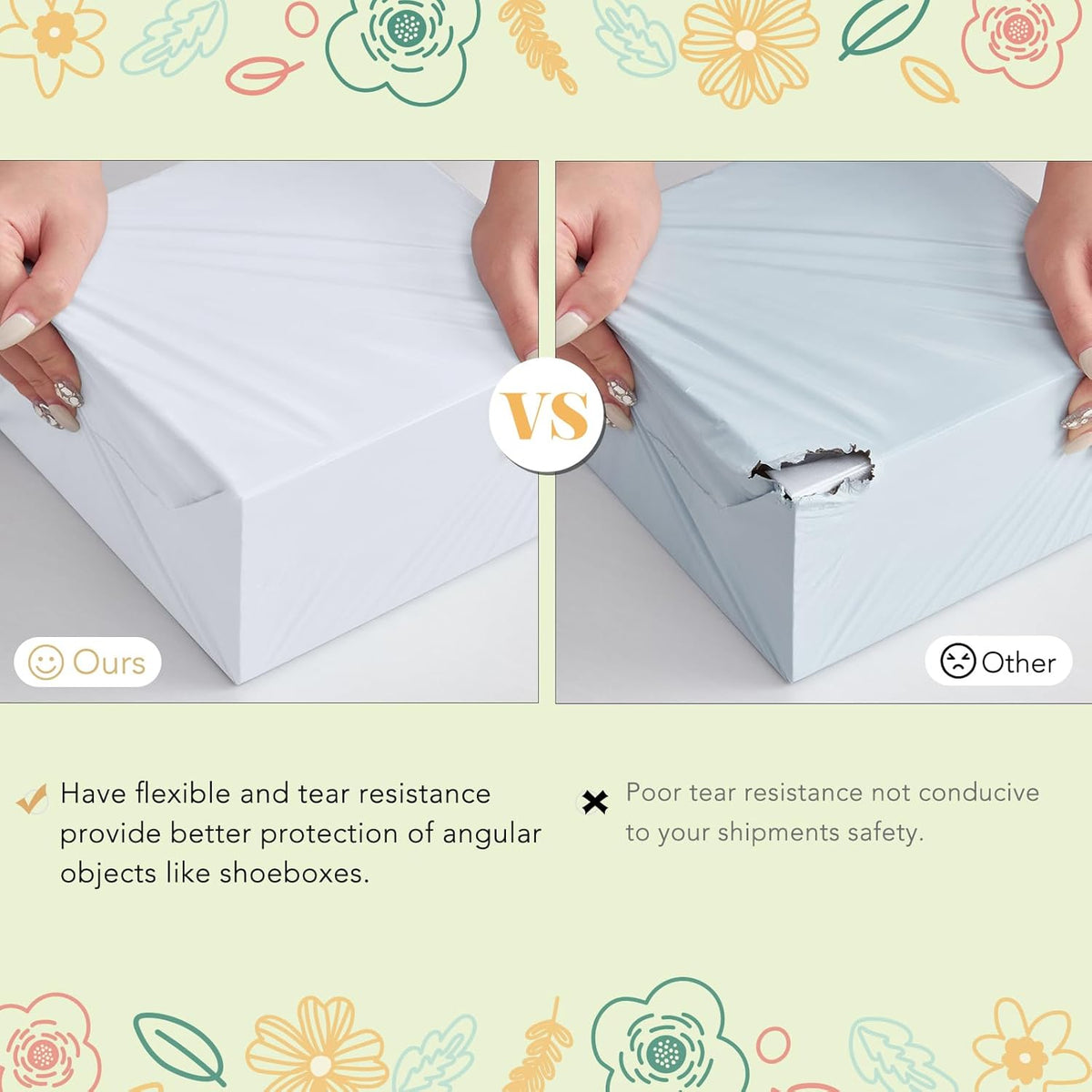 Fuxury Poly Mailers Large 19x24 Inch 100 Pack,Self Adhesive Shipping Bags for Clothing,Waterproof Shipping Envelopes Mailers Poly Package Bags for Small Business,Flexible Mailing Bags White