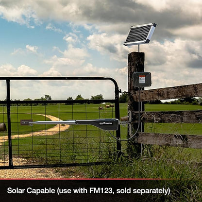 Mighty Mule MM371W Automatic Gate Opener, Smart and Solar Ready, Includes Gate