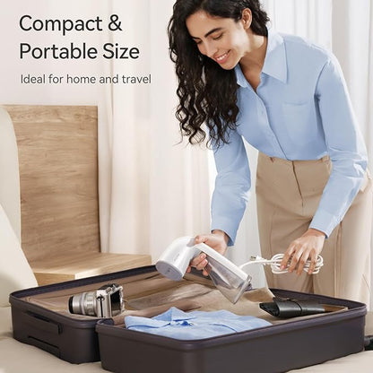 HiLIFE Upgraded Steamer for Clothes, Handheld Portable Design, 1100W Powerful