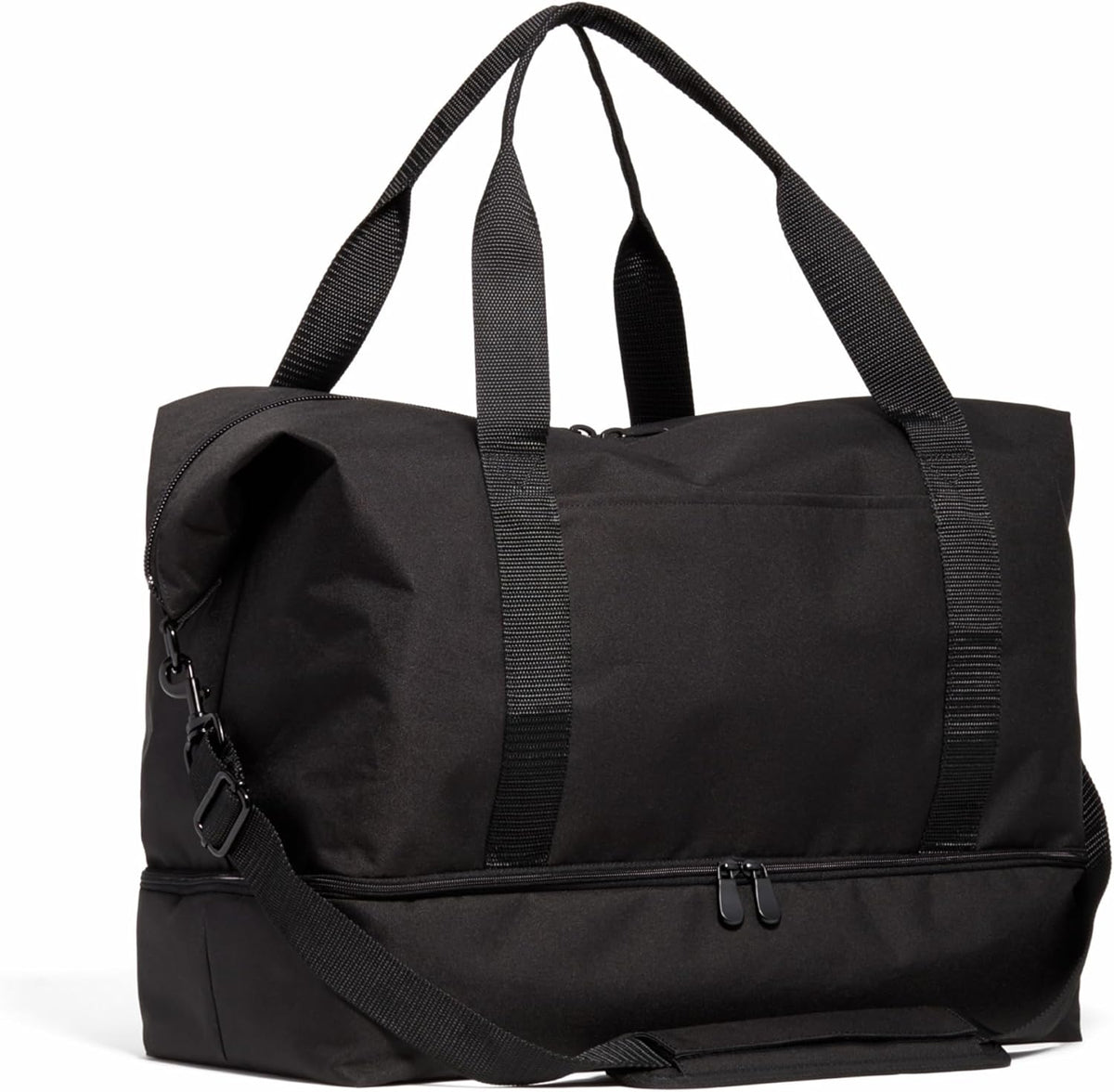 Lo & Sons Catalina Deluxe Weekender - Recycled Poly Small Capacity (40L) Travel Duffel With Shoe Compartment, Luggage Sleeve, Padded Strap | Versatile Durable Bag For Women, Men for Weekend, Carry On