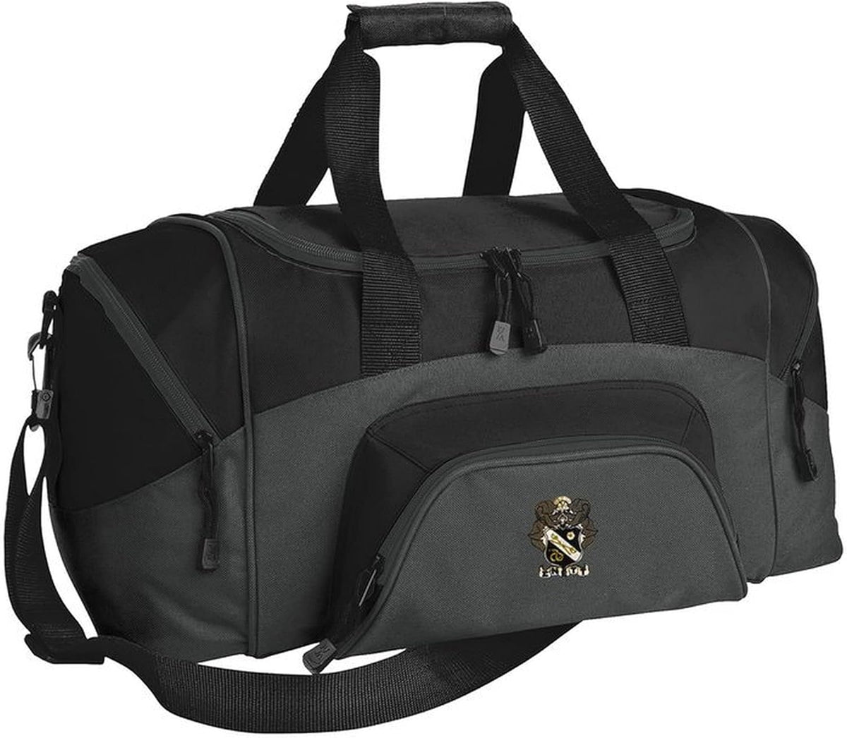Sigma Nu Colorblock Duffel Bag Black/Grey