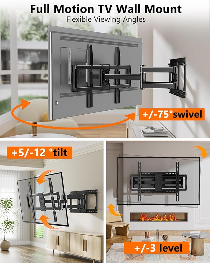 FORGING MOUNT Heavy Duty TV Wall Mount