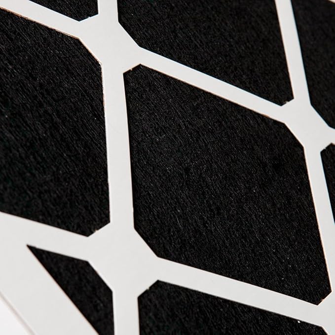 Nordic Pure 20x20x4 (Actual Size: 19 1/2 x 19 1/2 x 3 5/8) Pleated Air Filters MERV 15 Plus Carbon 6 Pack