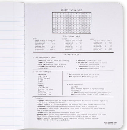 Mead Composition Notebook, College Ruled 7.5" x 9.75" Paper, 100 Sheets, Assorted Colors, 6 Pack (850106-ECM)