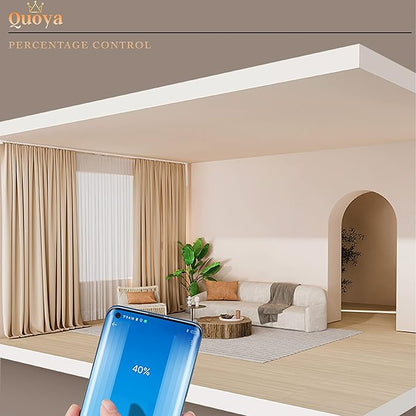 Quoya Smart Electric Curtain Track AT5810【Up to 3m