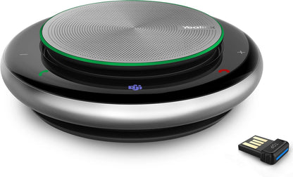Yealink Bluetooth Speakerphone Conference Microphone Teams-Certified CP900 Enhanced Noise Reduction Algorithm Home Office 360° Voice Pickup