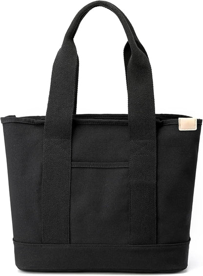zhongningyifeng Canvas Women Tote Bag Casual Top Handle Satchel Large Capacity Handbags Shopping Bag for Work Travel