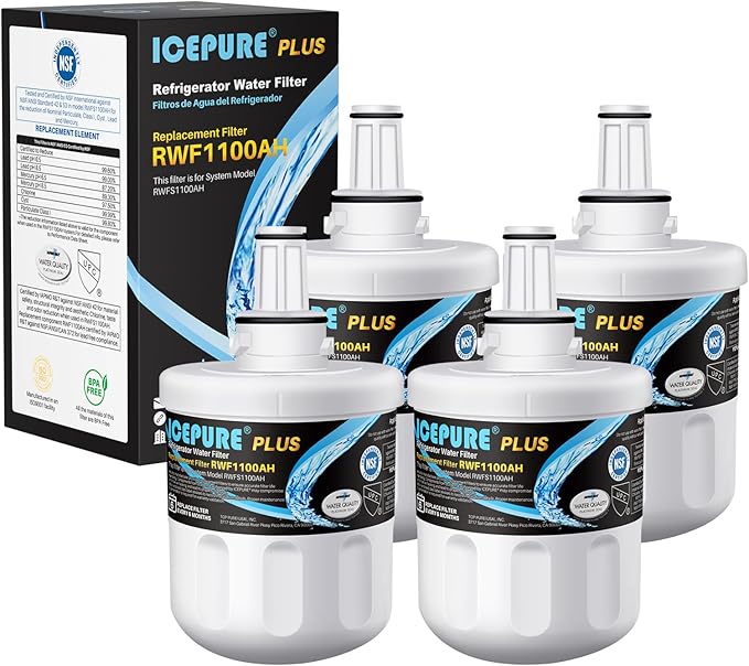 ICEPURE PLUS Remove Heavy Metals NSF/ANSI 53&42 NSF/ANSI/CAN 372 DA29-00003G