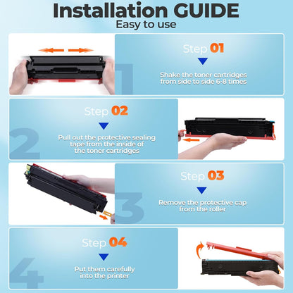 206X Toner cartridges Black for Color Laser Jet Pro MFP M283fdw M283cdw M255dw M255nw M283fdn M282nw