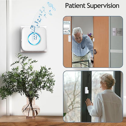 Door Chime, Satisure Door Sensor Chime When Door Opens, Door Entry Alarm