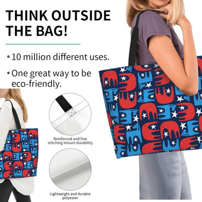 Tote Bag Beach Bag for Women Reusable Grocery Large Shopping Shoulder Bag Travel Handbag