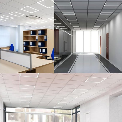 LED Energy Plus 2x2 FT Edge-Lit Frame LED Panel Lights, 5CCT Selectable