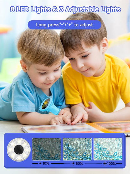 acoath kids handheld digital miniscope 1000x magnification portable 2.0 inch screen