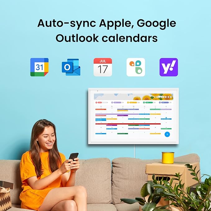 ApoloSign Digital Calendar: Electronic Calendar, Smart Touchscreen Interactive