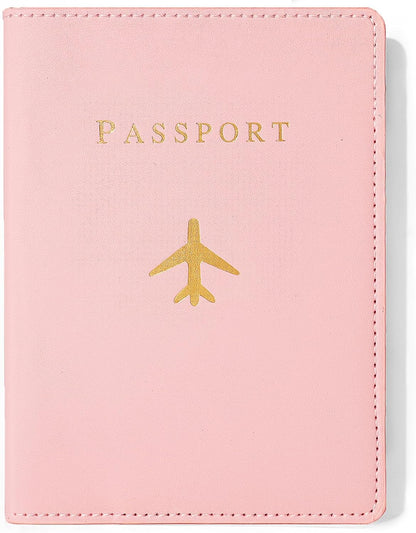 Sizobi Leather Passport Holder Covers Case, Passport Holder for Travel Women, International Travel Must Haves Travel Accessories for Women Men, Cruise Ship Essentials, Passport Book Travel Gifts