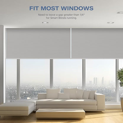 THIRDREALITY ZigBee Smart Blind Gen2, Motorized 100% Blackout Window Shades