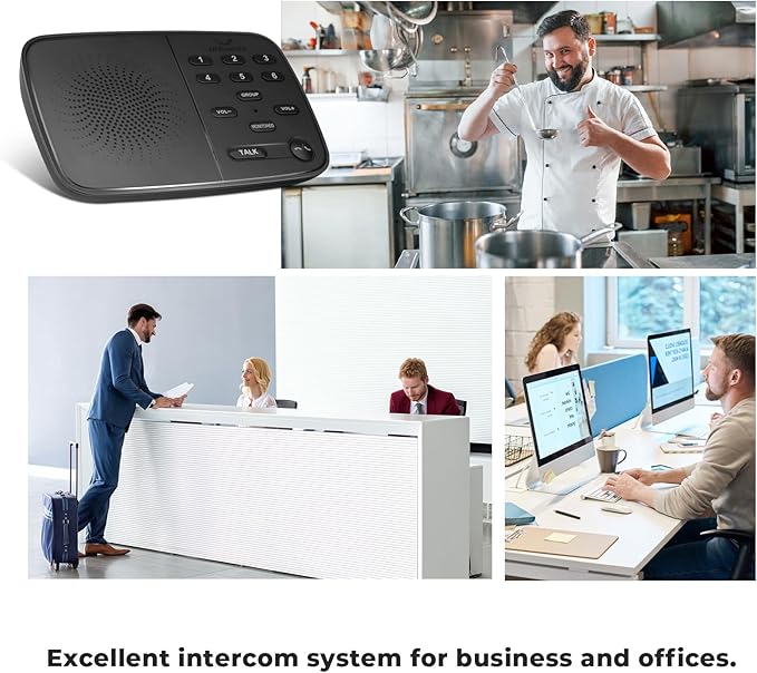 Hosmart Intercoms Wireless for Home UltraSpeak Pro, 2025 Full Duplex Wireless