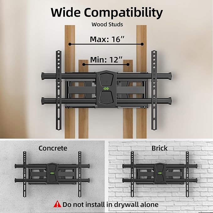 USX MOUNT Full Motion TV Wall Mount