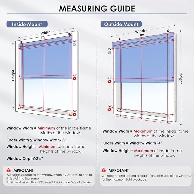 Motorized Blinds with Remote Control【Solar Panel Included】 Tin Grey, 33¾"W*72" H