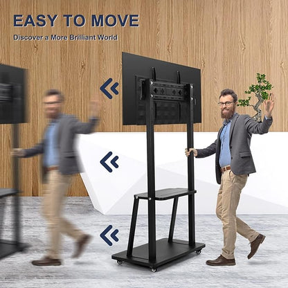 Maiproo Rolling TV Stand with Wheels