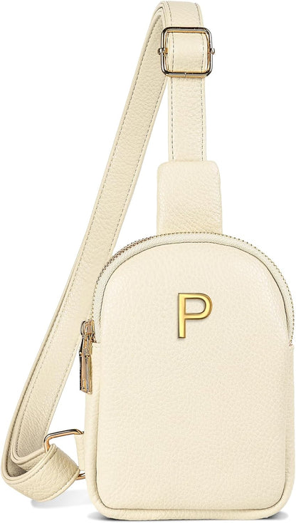 Gifts for 8-10, 11-14, 15-19 Year Old Girls Trendy, Initial Mini Cross Body Bag, Personalized Gifts for Girls, Lightweight Handbags for Women, Travel Shoulder Purse with Adjustable Strap