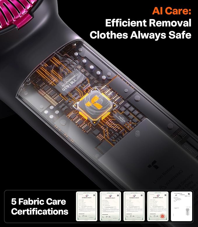 TORRAS Rechargeable Fabric Shaver Electric Lint Remover 3-Speed Remove Fuzz