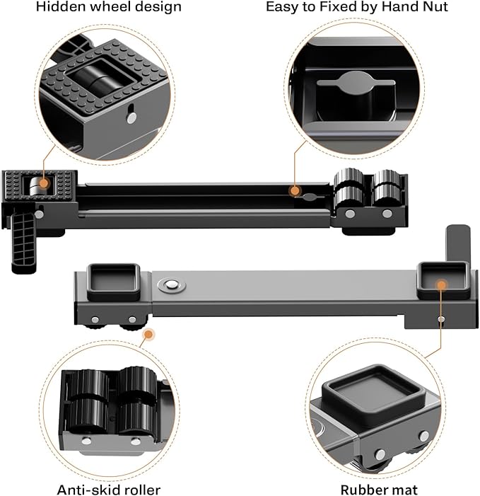 KVRG Appliance Rollers Heavy Duty, Newest Extendable Appliance Sliders