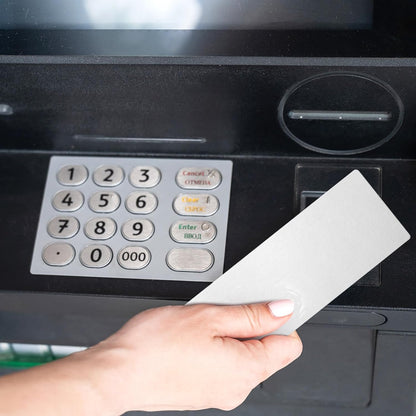 15 Pcs 2.5" x 7.5" Presaturated Bill Validator Cleaning Cards Compatible with All Bill Validators, Readers and Currency Counters