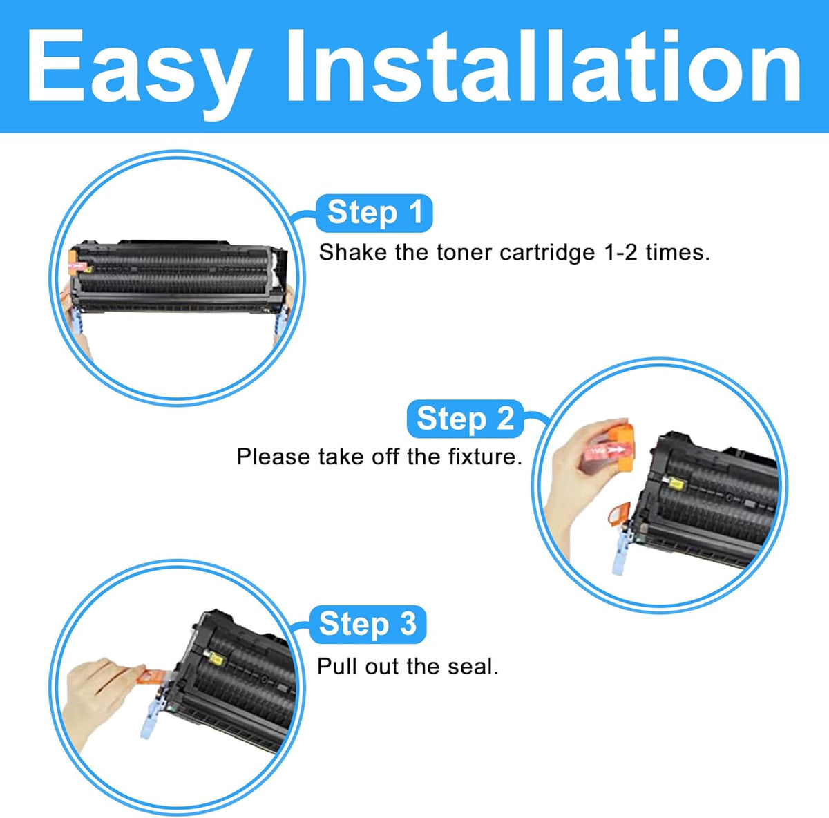 LCL Remanufactured Toner Cartridge Replacement for HP 645A C9733A 5500 5500n 5500dn 5500dtn 5500hdn 5550 5550n 5550dn 5550dtn 5550hdn (Magenta 1-Pack)