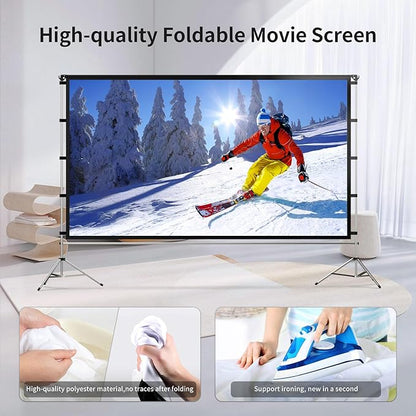 Projector Screen Outdoor, Vamvo Portable Projectors Screen