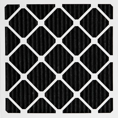 Nordic Pure 12x12x1 (Actual Size: 11 3/4 x 11 3/4 x 3/4) Pure Carbon Pleated Odor Reduction Furnace Air Filters 6 Pack