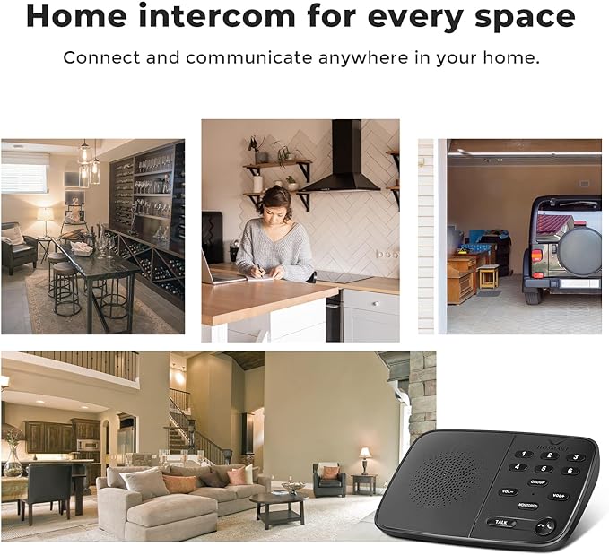 Hosmart Intercoms Wireless for Home UltraSpeak Pro, 2025 Full Duplex Wireless