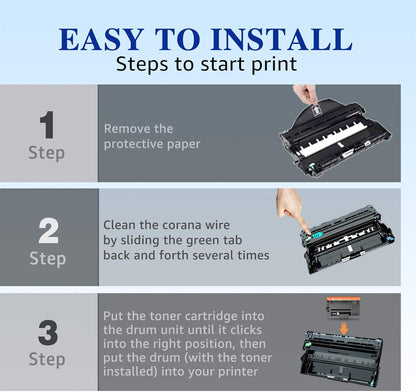 DR820 Drum Unit Compatible with Brother Printers – Seamless Integration, Yields Up to 30,000 Pages – Fits HL-L6200DW, HL-L5200DW, HL-L5100DN, MFC-L5900DW, MFC-L5700DW, MFC-L5800DW (Black, 1-Pack)