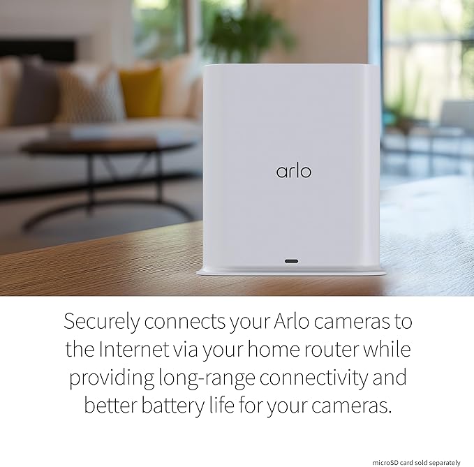 Arlo Ultra 2 Spotlight Camera 4K HDR (2 Cameras, SmartHub Included & Required) | Wireless Home Security Camera | Color Night Vision, Motion Sensor, 180º View, 2-Way Audio, White