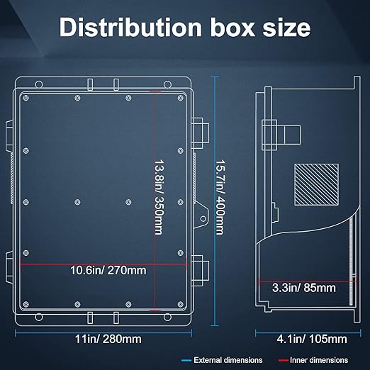 Namunanee Outdoor Electrical Junction Box