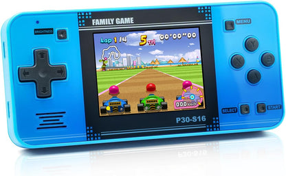 Handheld Game Console for Kids: 220 Retro Video Games, 3" LCD, Rechargeable Battery