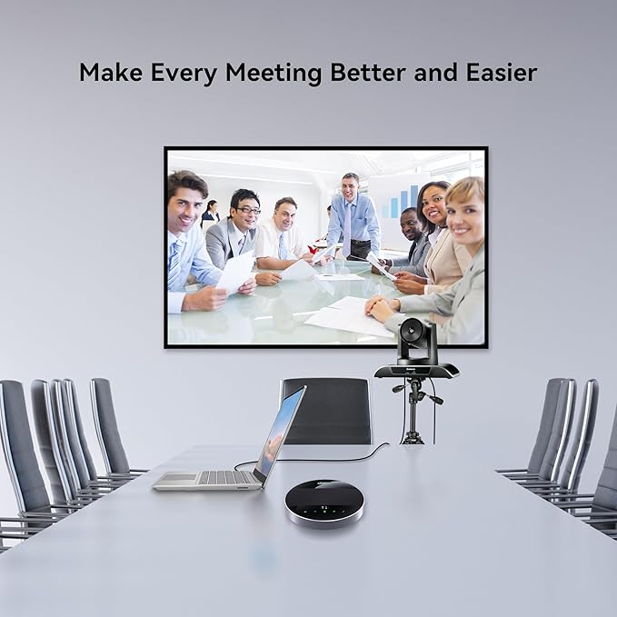 Tenveo All-in-One Conference System 3X Optical Zoom PTZ Camera and MagiCall