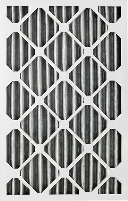 Nordic Pure 16x20x2 (Actual Size: 15 1/2 x 19 1/2 x 1 3/4) Furnace Air Filters MERV 8 Pleated Plus Carbon 3 Pack