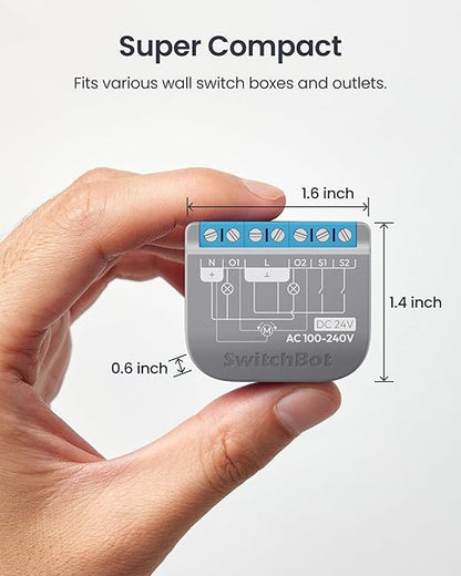 SwitchBot WiFi Switch 2PM Compatible