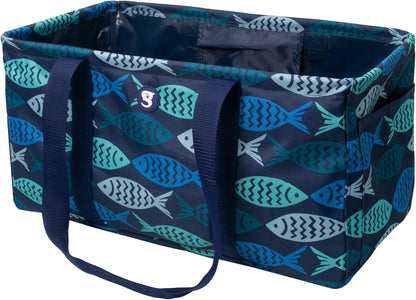 geckobrands Large Utility Tote - Durable Multipurpose Bag for Beach, Travel, Shopping & Outdoor Activities